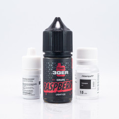 The 3Ger New Salt Grape Raspberry 30ml 50mg