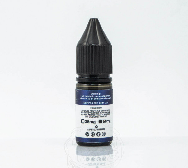 Рідина Alchemist Salt BlueRazz 10ml 50mg на сольовому нікотині зі смаком блакитної малини Рідина Alchemist Salt BlueRazz 10ml 50mg на сольовому нікотині зі смаком блакитної малини