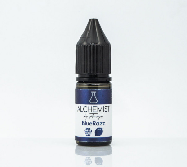 Рідина Alchemist Salt BlueRazz 10ml 50mg на сольовому нікотині зі смаком блакитної малини