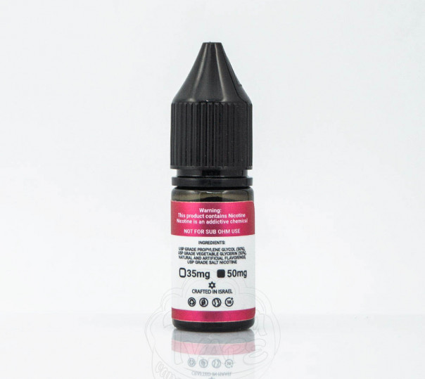 Рідина Alchemist Salt Rasp Basil 10ml 50mg на сольовому нікотині зі смаком малини з базиліком Рідина Alchemist Salt Rasp Basil 10ml 50mg на сольовому нікотині зі смаком малини з базиліком