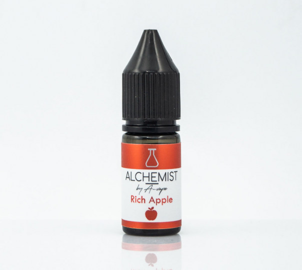 Рідина Alchemist Salt RichApple 10ml 35mg на сольовому нікотині зі смаком яблука