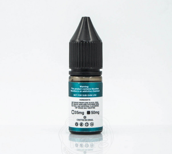 Рідина Alchemist Salt Spearmint 10ml 35mg на сольовому нікотині зі смаком м'ятної жуйки Рідина Alchemist Salt Spearmint 10ml 35mg на сольовому нікотині зі смаком м'ятної жуйки