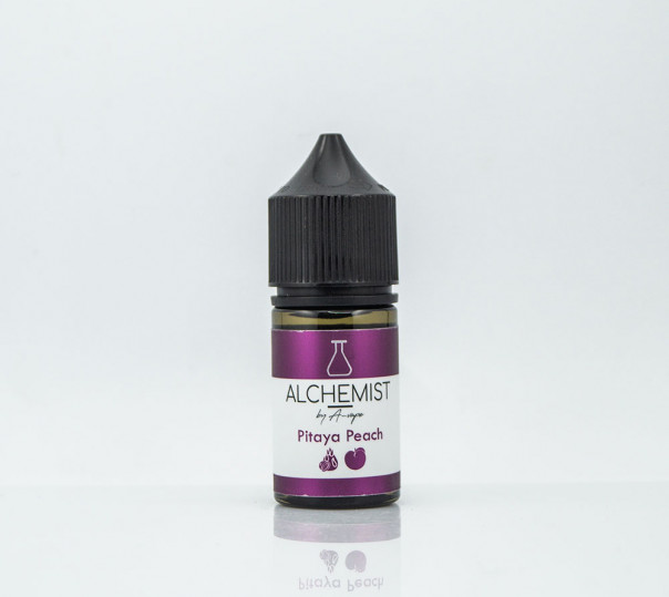 Рідина Alchemist Salt Pitaya Peach 30ml 35mg на сольовому нікотині зі смаком пітайї та персика