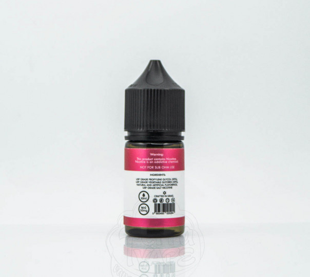 Жидкость Alchemist Salt Rasp Basil 30ml 35mg на солевом никотине со вкусом малины с базиликом Жидкость Alchemist Salt Rasp Basil 30ml 35mg на солевом никотине со вкусом малины с базиликом
