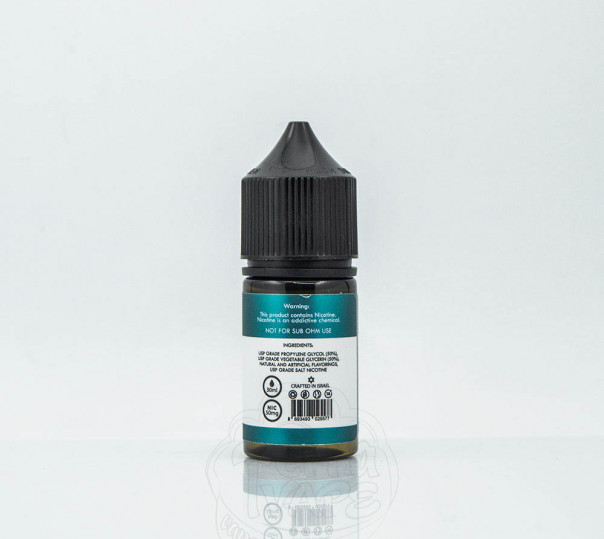 Рідина Alchemist Salt Spearmint 30ml 35mg на сольовому нікотині зі смаком м'ятної жуйки Рідина Alchemist Salt Spearmint 30ml 35mg на сольовому нікотині зі смаком м'ятної жуйки