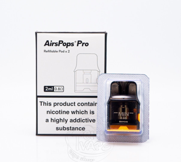 Картридж для багаторазової POD системи Airscream AirsPops Pro / Pro Lite / AirEgg 0.8ohm