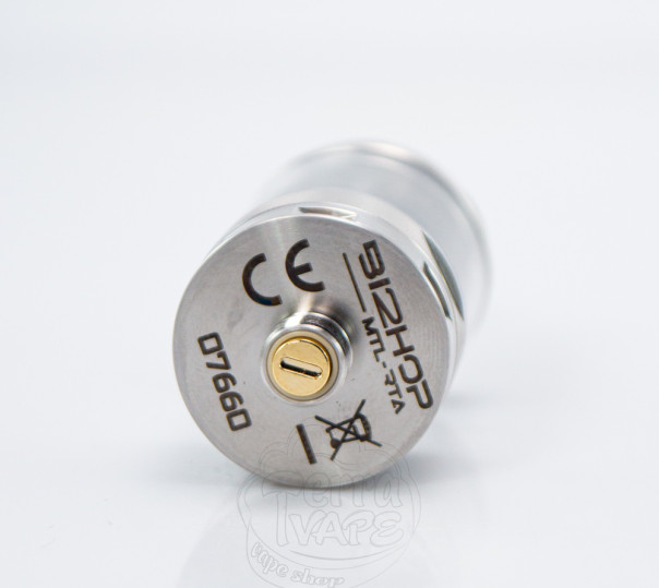 Ambition Mods Bi2hop (Bishop 2) MTL RTA Обслуговуваний бак Ambition Mods Bi2hop (Bishop 2) MTL RTA Обслуговуваний бак