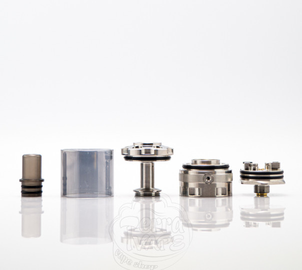 Ambition Mods Bishop MTL RTA 4ml Обслуговуваний бак Ambition Mods Bishop MTL RTA 4ml Обслуговуваний бак