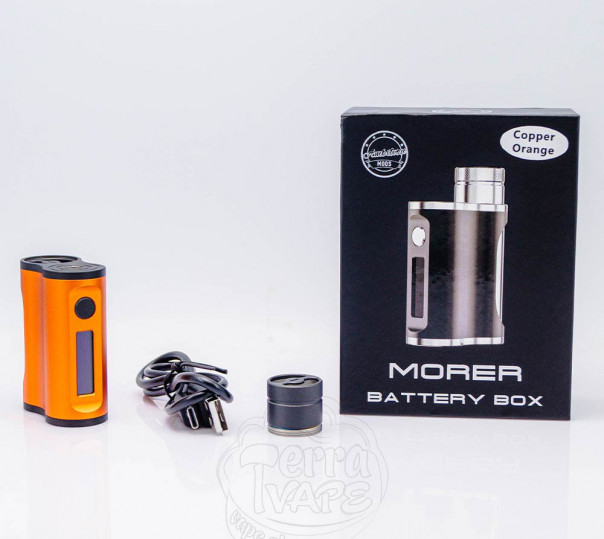 Ambition Mods Morer Box Mod AM60W Silver Бокс мод Ambition Mods Morer Box Mod AM60W Silver Бокс мод