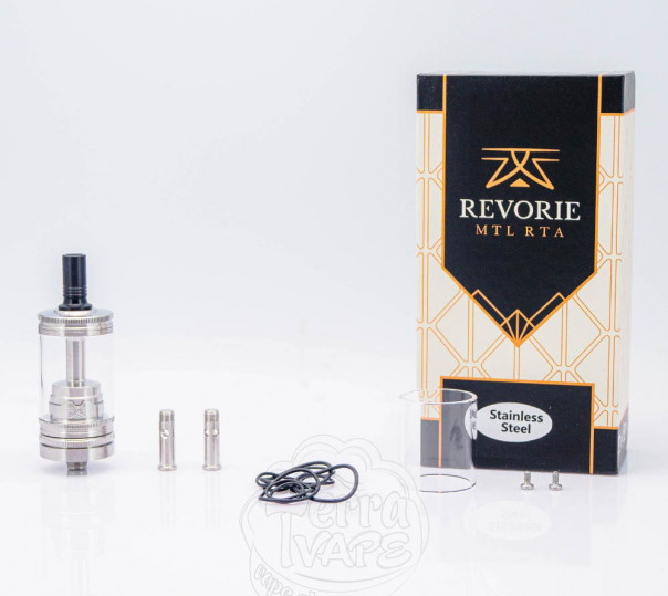 Ambition Mods Revorie MTL RTA SS Обслуживаемый бак Ambition Mods Revorie MTL RTA SS Обслуживаемый бак