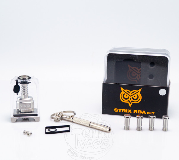 Оригінальна обслуговувана база Ambition Mods Strix RBA Kit (Boro) для AIO-пристроїв boro-style Оригінальна обслуговувана база Ambition Mods Strix RBA Kit (Boro) для AIO-пристроїв boro-style