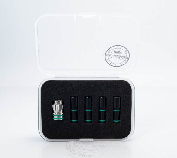 Ambition Mods Shield Drip Tip Kit Дрип-тип для вейпа Ambition Mods Shield Drip Tip Kit Дрип-тип для вейпа