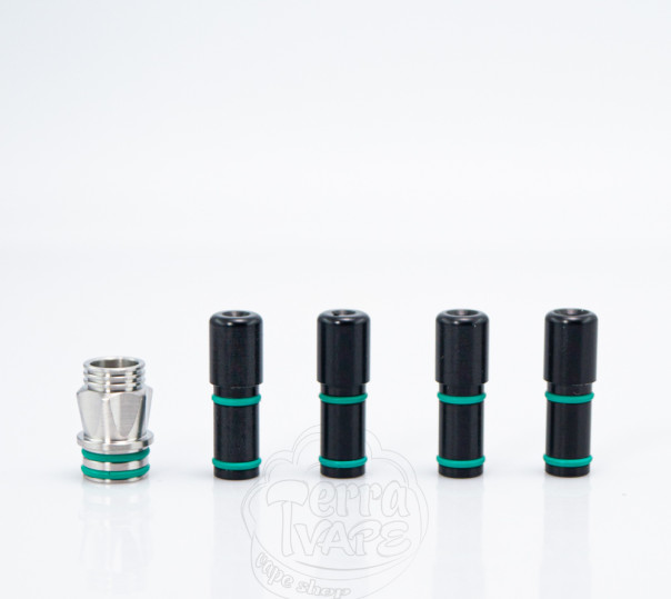 Ambition Mods Shield Drip Tip Kit Дрип-тип для вейпа Ambition Mods Shield Drip Tip Kit Дрип-тип для вейпа