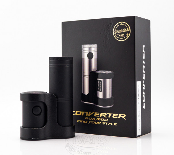 Ambition Mods Converter 50W SBS Box Mod Tube Mod Set Ambition Mods Converter 50W SBS Box Mod Tube Mod Set