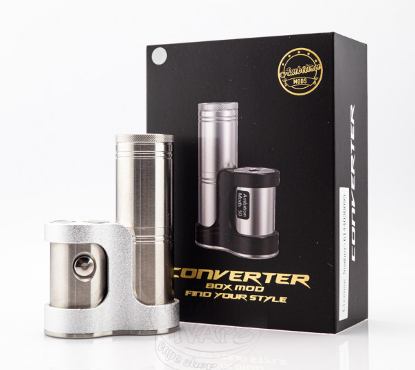 Ambition Mods Converter 50W SBS Box Mod Tube Mod Set Ambition Mods Converter 50W SBS Box Mod Tube Mod Set