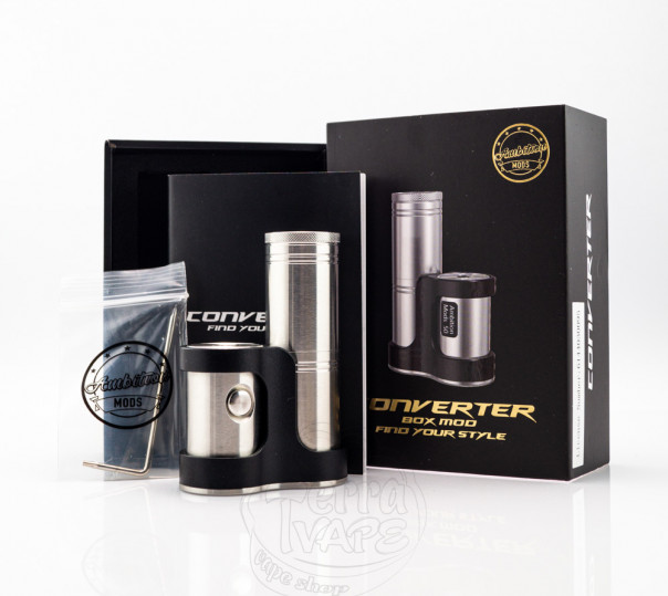 Ambition Mods Converter 50W SBS Box Mod Tube Mod Set Ambition Mods Converter 50W SBS Box Mod Tube Mod Set