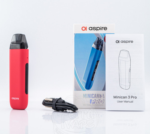 Aspire Minican 3 Pro Pod Kit Багаторазова POD система Aspire Minican 3 Pro Pod Kit Багаторазова POD система