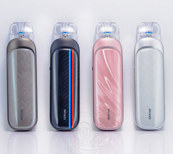 Aspire Pixo Pod System Kit 1100mAh Багаторазова POD система Aspire Pixo Pod System Kit 1100mAh Багаторазова POD система