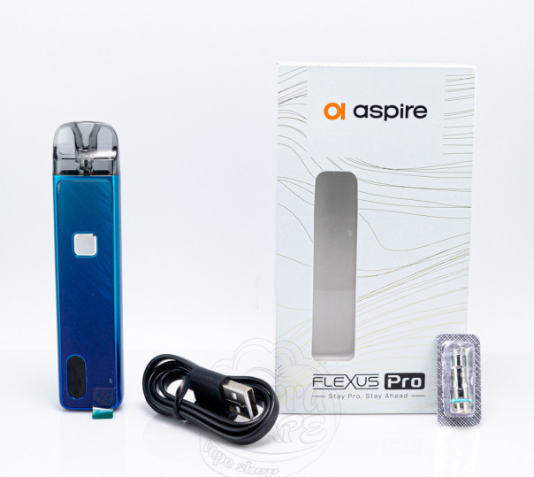Aspire Flexus Pro Pod Kit 1200mAh Green Багаторазова POD система Aspire Flexus Pro Pod Kit 1200mAh Green Багаторазова POD система