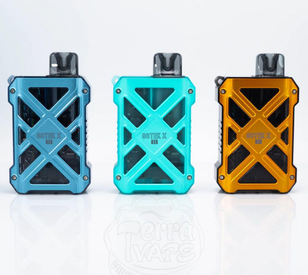 Aspire GoTek X 2 Pod Kit 800mAh Багаторазова POD система Aspire GoTek X 2 Pod Kit 800mAh Багаторазова POD система