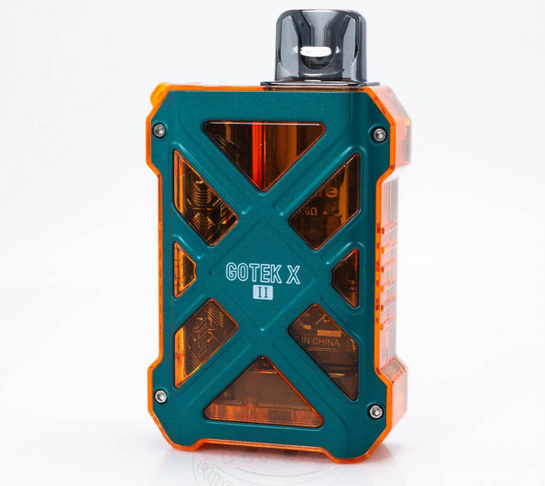 Aspire GoTek X 2 Pod Kit 800mAh Багаторазова POD система Aspire GoTek X 2 Pod Kit 800mAh Багаторазова POD система