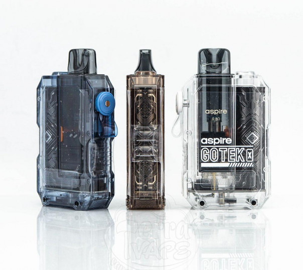 Aspire GoTek X Pod System Kit 650mAh Багаторазова POD система Aspire GoTek X Pod System Kit 650mAh Багаторазова POD система