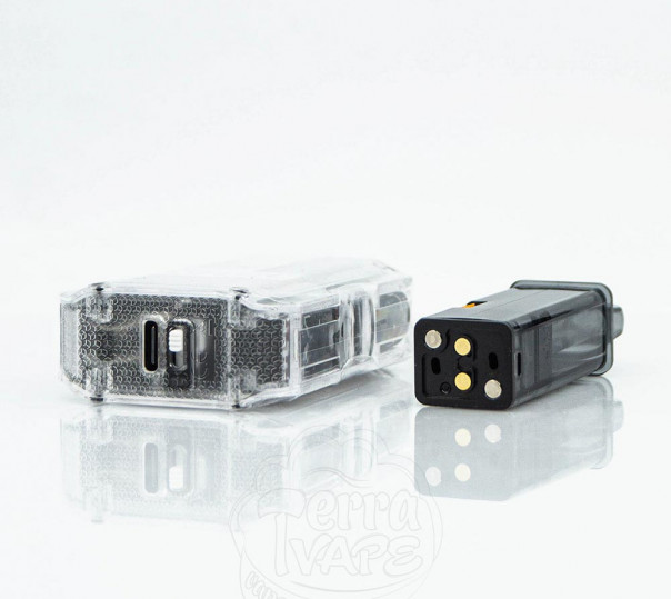 Aspire GoTek X Pod System Kit 650mAh Translucent Багаторазова POD система Aspire GoTek X Pod System Kit 650mAh Translucent Багаторазова POD система
