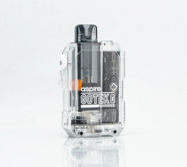 Aspire GoTek X Pod System Kit 650mAh Translucent Багаторазова POD система