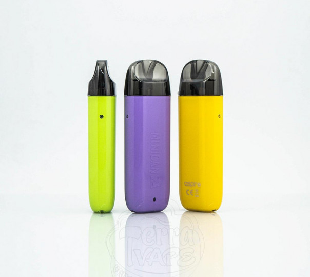 Aspire Minican 2 Pod System Kit 400mAh Багаторазова POD система Aspire Minican 2 Pod System Kit 400mAh Багаторазова POD система