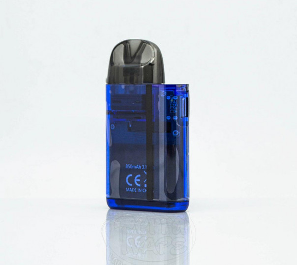 Aspire Minican Plus Pod System Kit 850mAh Semitransparent Blue Багаторазова POD система Aspire Minican Plus Pod System Kit 850mAh Semitransparent Blue Багаторазова POD система