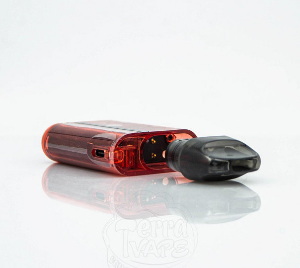 Aspire Minican Plus Pod System Kit 850mAh Semitransparent Red Багаторазова POD система Aspire Minican Plus Pod System Kit 850mAh Semitransparent Red Багаторазова POD система