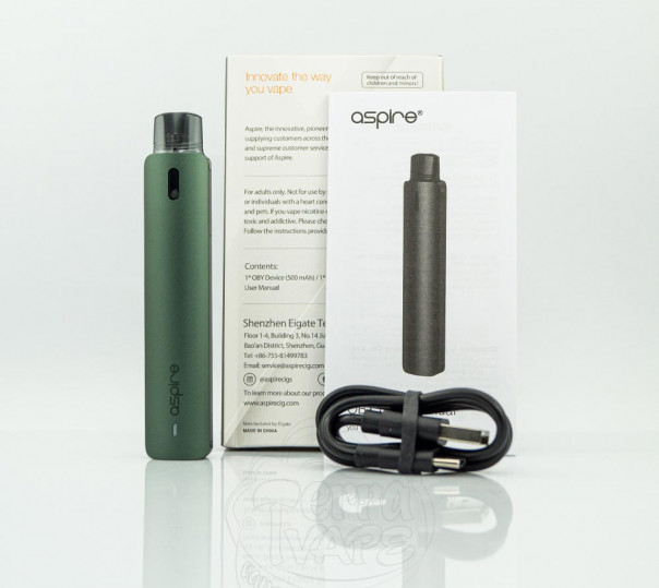 Aspire OBY Pod System Kit Багаторазова POD система Aspire OBY Pod System Kit Багаторазова POD система
