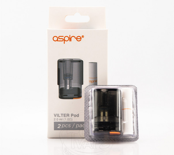 Картридж Aspire Vilter Pod 2ml для багаторазової POD системи Vilter/ 2/ S/Fun Pod Картридж Aspire Vilter Pod 2ml для багаторазової POD системи Vilter/ 2/ S/Fun Pod