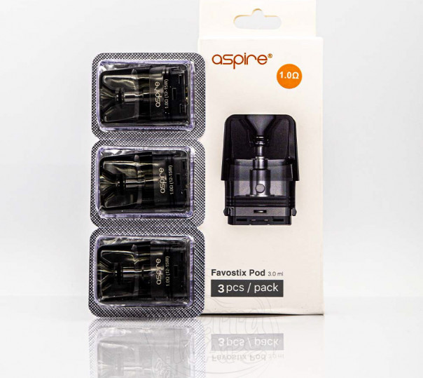 Картридж для многоразовой POD системы Aspire Favostix Pod 3ml Картридж для многоразовой POD системы Aspire Favostix Pod 3ml