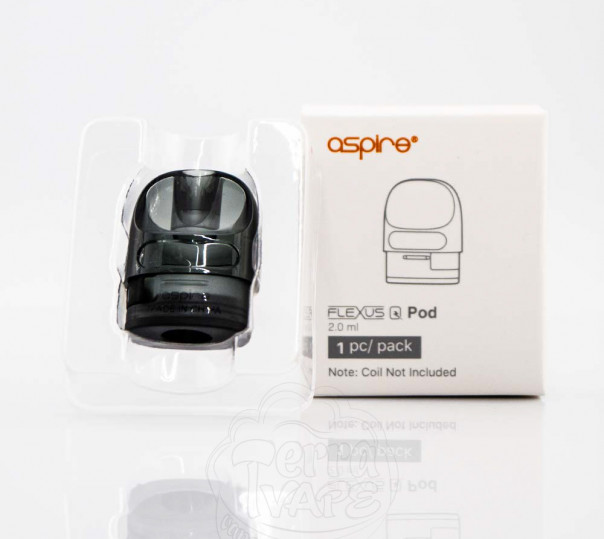 Пустой картридж для многоразовой POD системы Aspire Flexus Q Pod Kit 2ml Пустой картридж для многоразовой POD системы Aspire Flexus Q Pod Kit 2ml