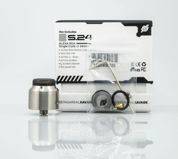 Augvape Alexa S24 RDA Дрипка Augvape Alexa S24 RDA Дрипка