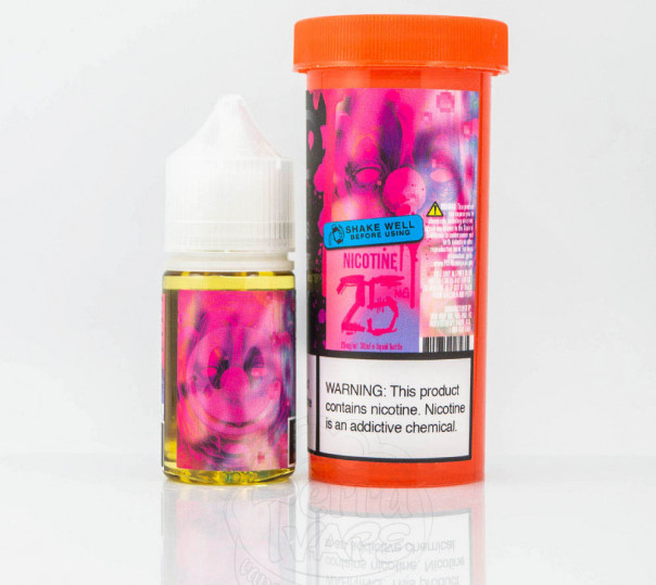 Жидкость Bad Drip Salt Drooly 30ml 45mg на солевом никотине со вкусом виноградного леденца Жидкость Bad Drip Salt Drooly 30ml 45mg на солевом никотине со вкусом виноградного леденца