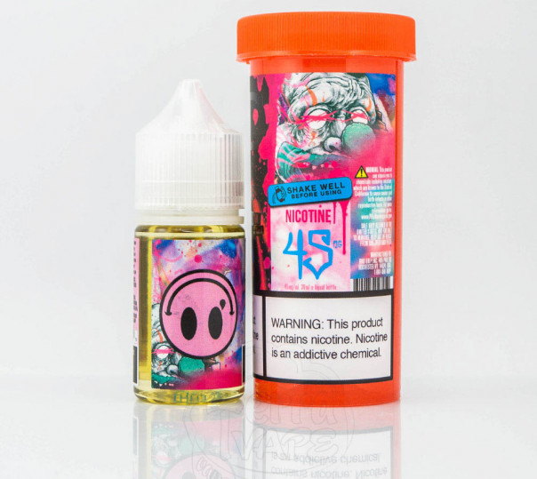 Рідина Bad Drip Salt Sweet Tooth 30ml 25mg на сольовому нікотині зі смаком малинової цукрової вати Рідина Bad Drip Salt Sweet Tooth 30ml 25mg на сольовому нікотині зі смаком малинової цукрової вати