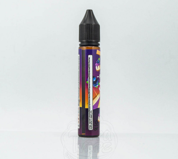 Рідина Black Factory Salt Sonic 50mg 30ml на сольовому нікотині зі смаком чорничного чізкейка Рідина Black Factory Salt Sonic 50mg 30ml на сольовому нікотині зі смаком чорничного чізкейка