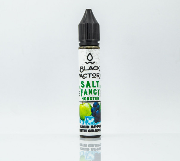 Жидкость Fancy Monster Salt Apple Grape with cold 25mg 30ml на солевом никотине со вкусом яблока и винограда с холодком