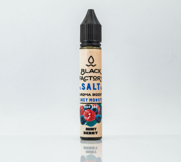 Жидкость Fancy Monster Salt Aroma Boost Mint Berries 50mg 30ml на солевом никотине со вкусом ягод с мятой