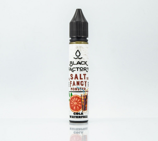 Жидкость Fancy Monster Salt Cola Waterfall 50mg 30ml на солевом никотине со вкусом колы с грейпфрутом