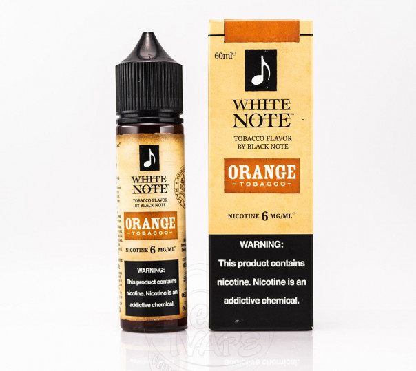 Рідина White Note Organic Orange 60ml 3mg на органічному нікотині