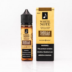 White Note Organic Vanilla Custard 60ml 3mg