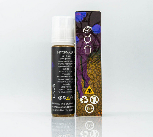 Рідина Black Triangle Organic Butter Blueberry Toast 60ml 3mg на органічному нікотині зі смаком тосту з чорничним джемом Рідина Black Triangle Organic Butter Blueberry Toast 60ml 3mg на органічному нікотині зі смаком тосту з чорничним джемом