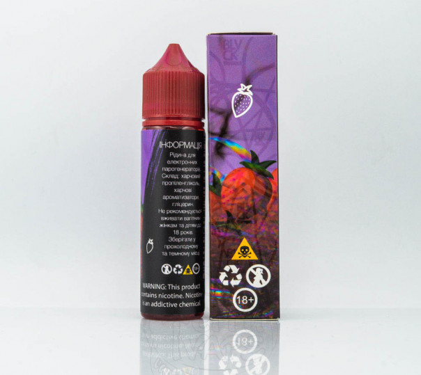 Рідина Black Triangle Organic Strawberry 60ml 0mg без нікотину зі смаком полуниці Рідина Black Triangle Organic Strawberry 60ml 0mg без нікотину зі смаком полуниці