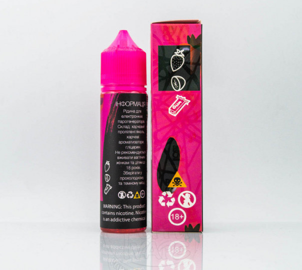 Рідина Black Triangle Organic Triple Gums 60ml 0mg без нікотину зі смаком фруктової жуйки Рідина Black Triangle Organic Triple Gums 60ml 0mg без нікотину зі смаком фруктової жуйки