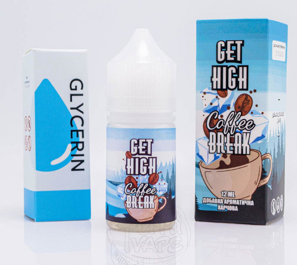 Рідина Get High Salt Coffee Break 30ml 50mg зі смаком кави (набор компонентов)