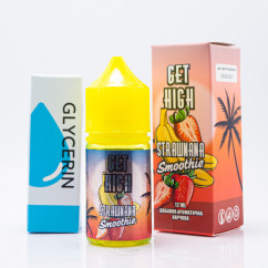 Get High Salt Strawnana Smoothie 30ml 30mg
