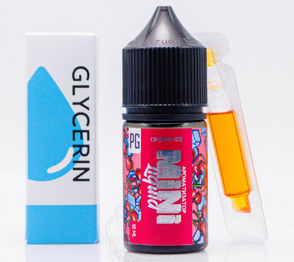 Жидкость Mini Liquid Salt Cherry Ice 30ml 30mg со вкусом вишни с холодком (набор компонентов)